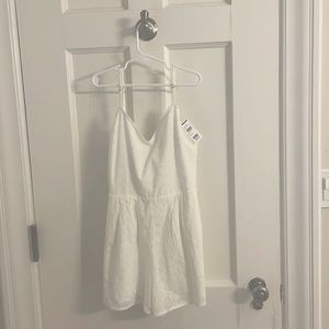 Tilly's white romper